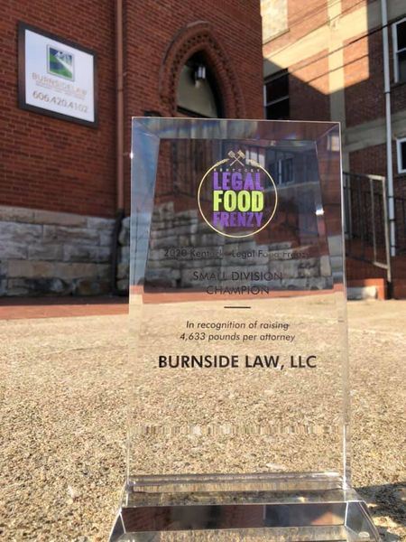 Legal Food Frenzy Plaque